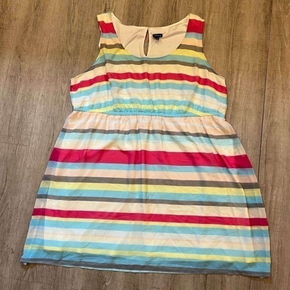 Torrid Colorful Striped Dress Size 4 NWOT (4X Equivalent)